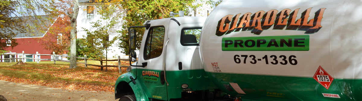 Ciardelli Fuel propane delivery truck
