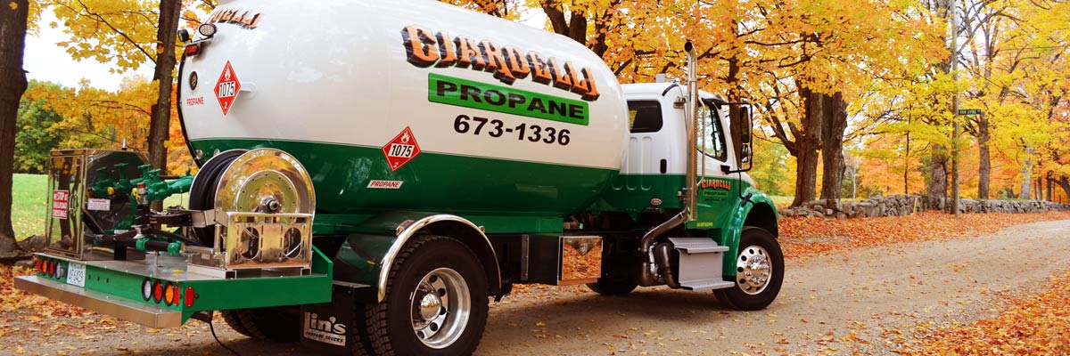 Propane Delivery truck, Ciardelli Fuel Company, Milford NH